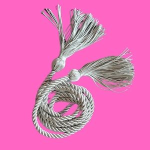 ✨3/$15✨ Silver Graduation Cord